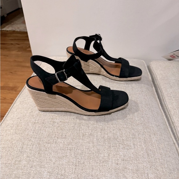 NWT Lucky Brand Espedrille Wedge Sandals Size 9B‎ - Picture 4 of 5